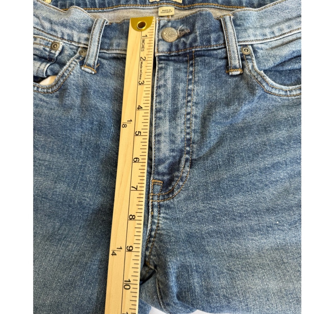 J.Crew 250 Slim Fit Jeans Mens 33x32 Medium Wash Blue Denim Pants - Picture 5 of 9